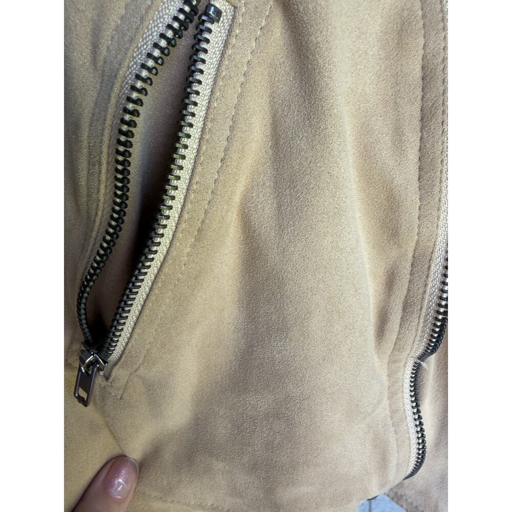 Miss Me Fall Fringe Tan Suede size Small Jacket Best (AH12) - Picture 3 of 5